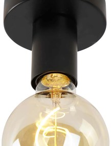 Smart plafondlamp zwart incl. Wifi G95 - Facile