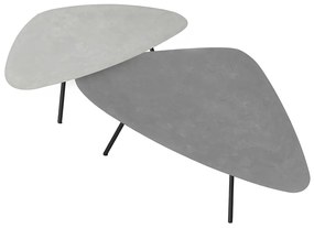 DTP Home Scala Plectro Driehoek Salontafelset Mortex Grijs