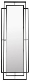 Dutchbone Ramsey Art Deco Spiegel Zwart Metaal - 60x170cm