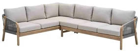 Garden Impressions Alora lounge dining set 2-delig links - grey sand