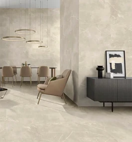 Vloertegel 60x60 Cm Marmerlook Seba Beige NAV44