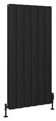 Eastbrook Guardia radiator 55x120cm aluminium 1920W zwart mat