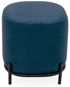 Tenzo Harry Ronde Poef Blauw