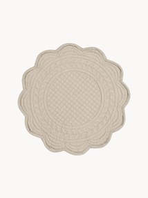 Ronde placemats Boutis, 2 stuks