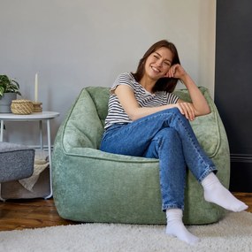 Natalia Chenille Armchair Bean Bag