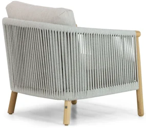 Stoel en Bank Loungeset 5 personen Aluminium/rope Grijs  Lifestyle Garden Furniture Bloom