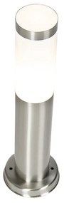 Moderne buitenlamp paal staal 45 cm IP44 - Rox