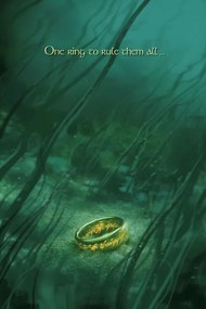 XXL poster Lord of the Rings - One ring to rule them all, (80 x 120 cm)