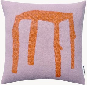 Jacquard wollen kussen Teun Zwets