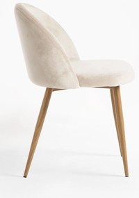 Vint Fluwelen Stoel