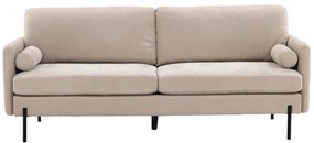 Jörn Urban Sofa - 3-Zitsbank - Beige Velour Stof - Jorn