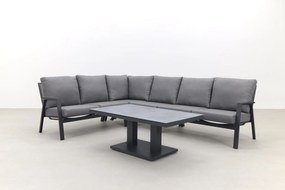 Azoren/Rockford loungeset - met verstelbare tafel - links & rechts