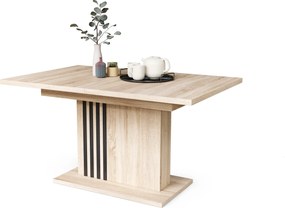 LEONEL Sonoma Eik – MODERNE VOUWTAFEL TOT 180 cm!