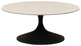 Suns Nova loungetafel 80xH35 cm rond sintered stone matt royal grey