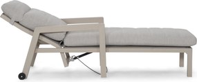 Lifestyle Garden Furniture Evora Ligbed Verstelbaar Aluminium Zand/Beige