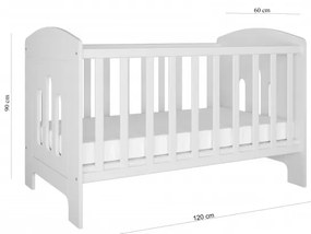 Zuigeling Kinderbed Lucas - Voor baby's Pasgeborenen 5059914029015 Children's Beds Home, Matras van schuim / kokos / boekweit 11 cm Children's Beds Ho