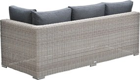 Garden Impressions Tennessee loungebank arm links vintage willow - texfiber