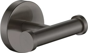 Plieger Vigo handdoekhaak dubbel geborsteld gunmetal