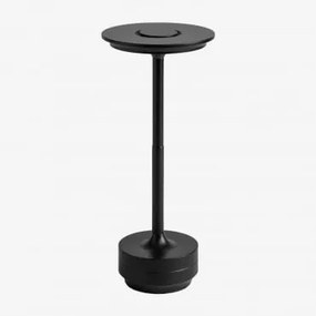 Draadloze Led-tafellamp Rivkin Zwart - Sklum