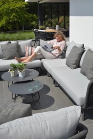 4 Seasons Outdoor Belize Loungeset met loungestoel en Dali tafels SALE  Loungeset    antraciet weerbestendig