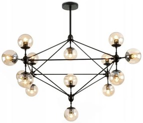 HANGLAMP METAAL INDUSTRIEEL ZWART XXL APP265-15C
