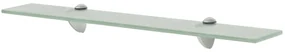 vidaXL Zwevend schap 60x10 cm 8 mm glas