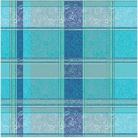 Jacquard tafelkleed Mille Asters Piscine