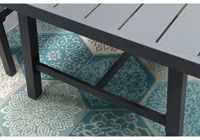 Garden Impressions Brendon lounge dining set 4-delig rechts - mint grijs