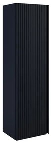 Saniclass Prime Blend Hoge Kast - 120x34.5x27.5cm - 1 deur - mat marine blauw - MDF ARES_HIGH_CABINET_Navy Blue