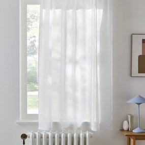 Radiatorgordijn met aangerimpelde bies en golf, NYONG