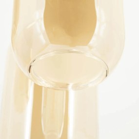 By-Boo Shona Round Trapse Hanglamp Amberglas