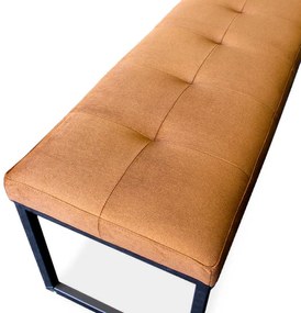 Eetkamerbank - Atlanta - stof Element bruin 07 - 200 cm