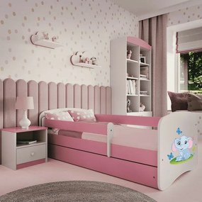 Peuter Roze Eenpersoonsbed BabyDreams - Voor Kinderen Kinderen Peuter Junior 5060504986489 Children's Beds Home, 140x70, Nee, Geen Children's Beds Hom