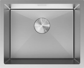 Mexen Trixo RVS-gootsteen 1-kamer 540 x 440 mm, inox - 6414541000-01