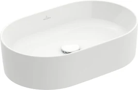 Villeroy & Boch Collaro Opzetwastafel 56x36x14,5cm wit alpin CeramicPlus