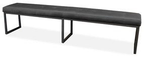 Eetkamerbank Atlanta | stof Element antraciet 01 | 200 cm breed