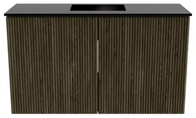 Mondiaz Joya 70cm toiletmeubel shadow met wastafel faye midden zonder kraangat urban