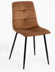 Daris fluwelen stoel