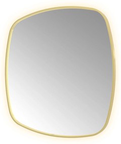Hotbath &More Contour spiegel deens ovaal 120x120cm geborsteld messing PVD