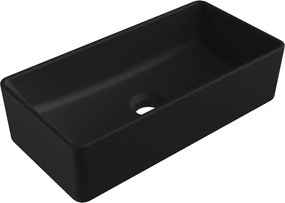 Mexen Nadia opbouw wasbak 46 x 23 cm, zwart mat - 21614685
