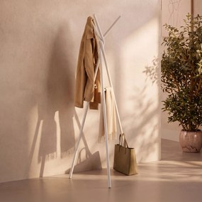 Staande Kapstok Beige Metaal