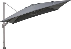 Garden Impressions Hawaii Big Pole II zweefparasol 350x350 cm – frame taupe – doek antraciet