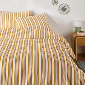 Beddengoed set 30% gerecycled katoen, rechthoekige kussensloop, DAIRIS