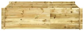 vidaXL Plantenbak verhoogd 150x100x40 cm geïmpregneerd hout