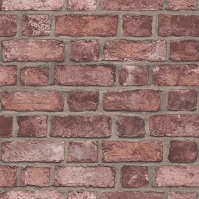 Noordwand Homestyle Behang Brick Wall rood