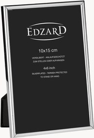 Zilverkleurige fotolijst Genua