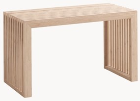 Zitbank Rib van teakhout