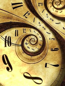 Ilustratie Abstract Time Background, peterscode