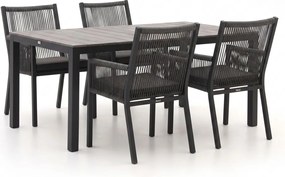 Diningset Manifesto | 4 personen | Tuinset polywood | 5-delig | Kees Smit Tuinmeubelen
