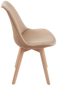Set van 4 Synk Fluwelen Stoelen